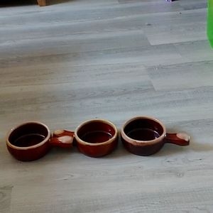 QUICK SALE Vintage onion soup bowls